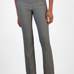 Anne Klein Mid-Rise bootleg pull on Pants